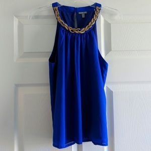 Royal Blue Top